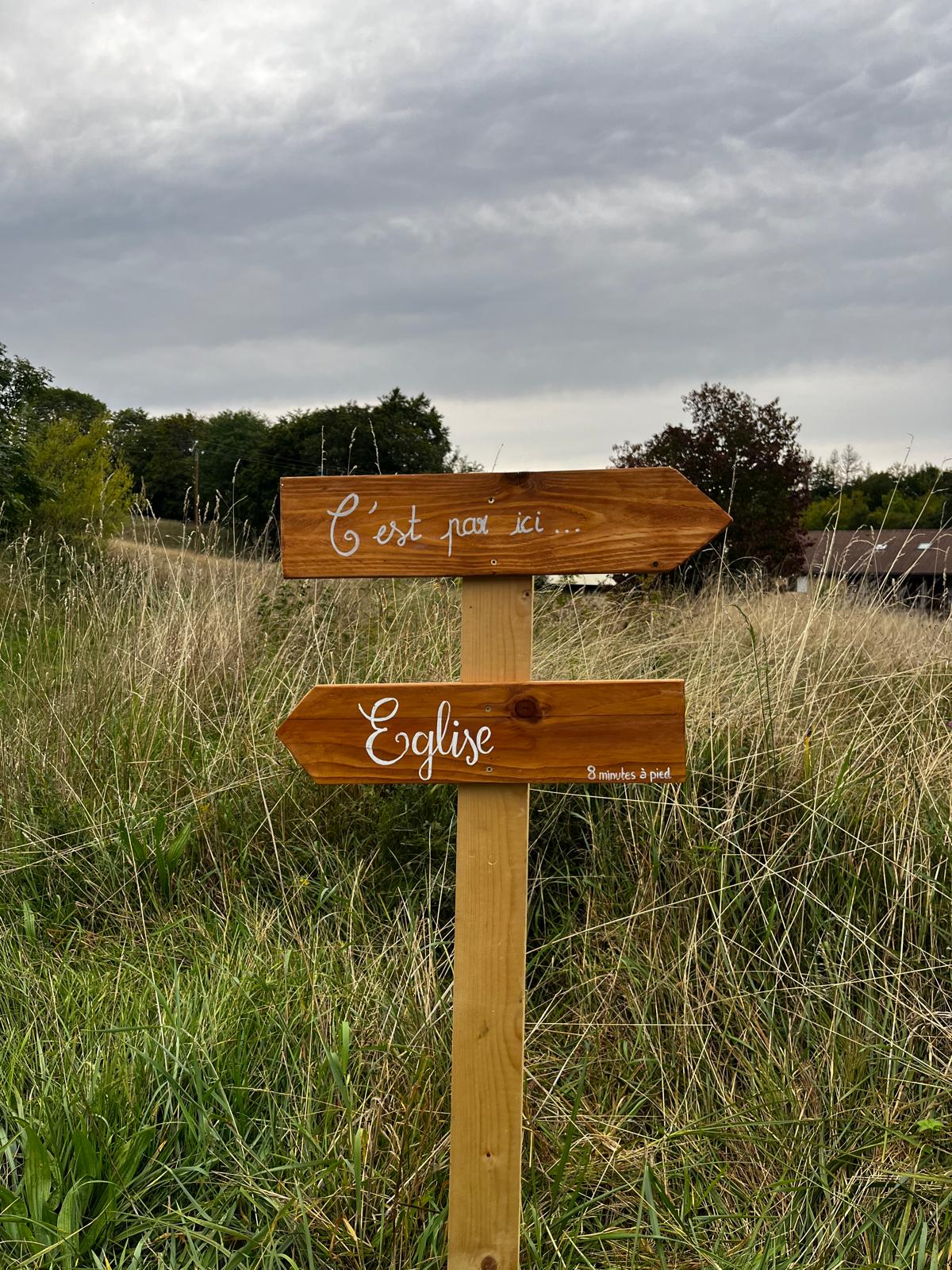 Mariage — Décoration et signalétique
