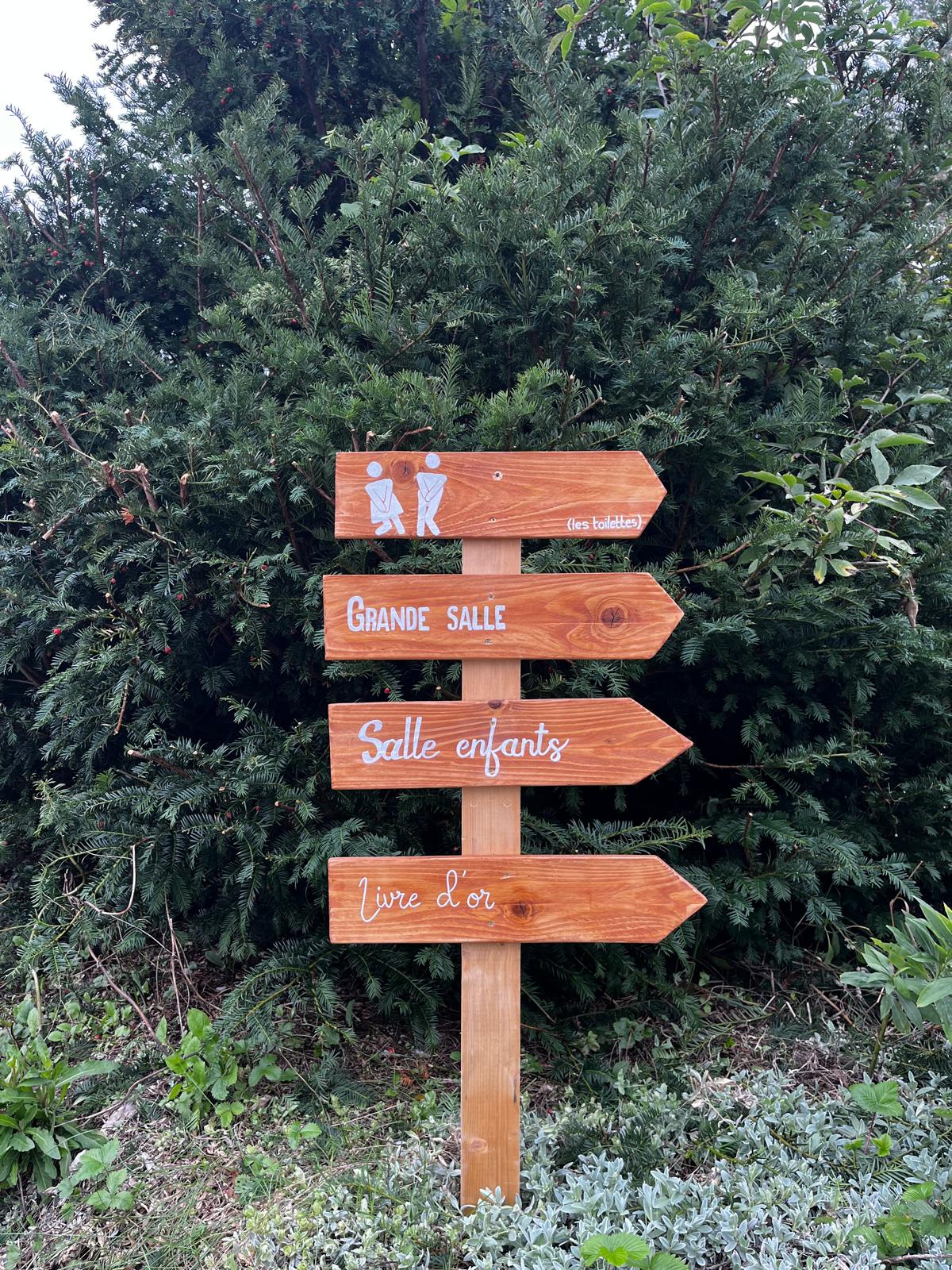 Mariage — Décoration et signalétique