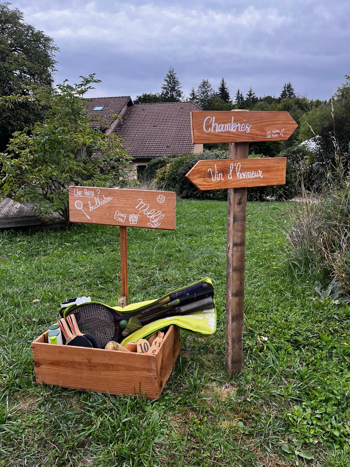 Mariage — Décoration et signalétique