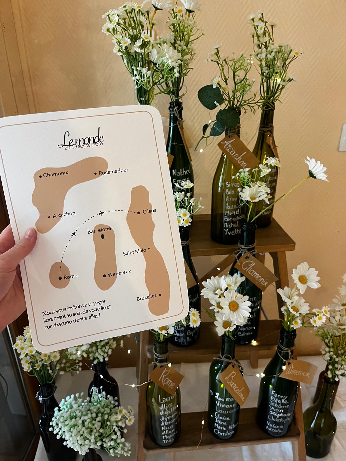 Mariage — Plan de table